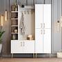 Extend Wardrobe White Golden Details 150cm x 200cm 0