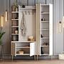 Extend Wardrobe White Golden Details 150cm x 200cm 1