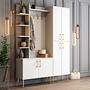 Extend Wardrobe White Golden Details 150cm x 200cm 2