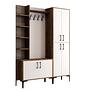 Extend Wardrobe Walnut Brown White 150cm x 200cm 5