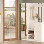 Orga Wardrobe White 113.6cm x 180cm 2