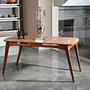 Touch Dining Table Walnut Brown 0