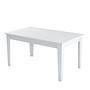Tavolo da pranzo Milan bianco 145cm x 75cm 4