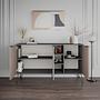 Clara Chest of Drawers Anthracite Light Mocha 1