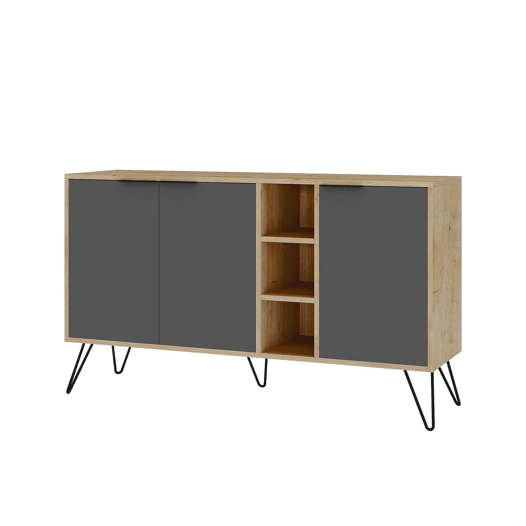 Clara Chest of Drawers Anthracite 2