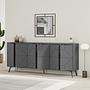 Dune Cassettiera Antracite 183.8cm x 77.4cm 1