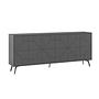 Dune Chest of Drawers Anthracite 183.8cm x 77.4cm 4