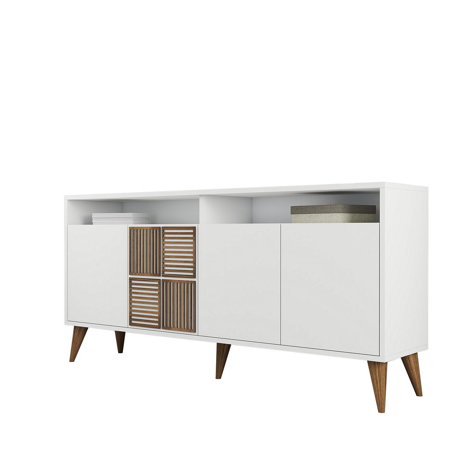 Milan Sideboard White 160cm 5