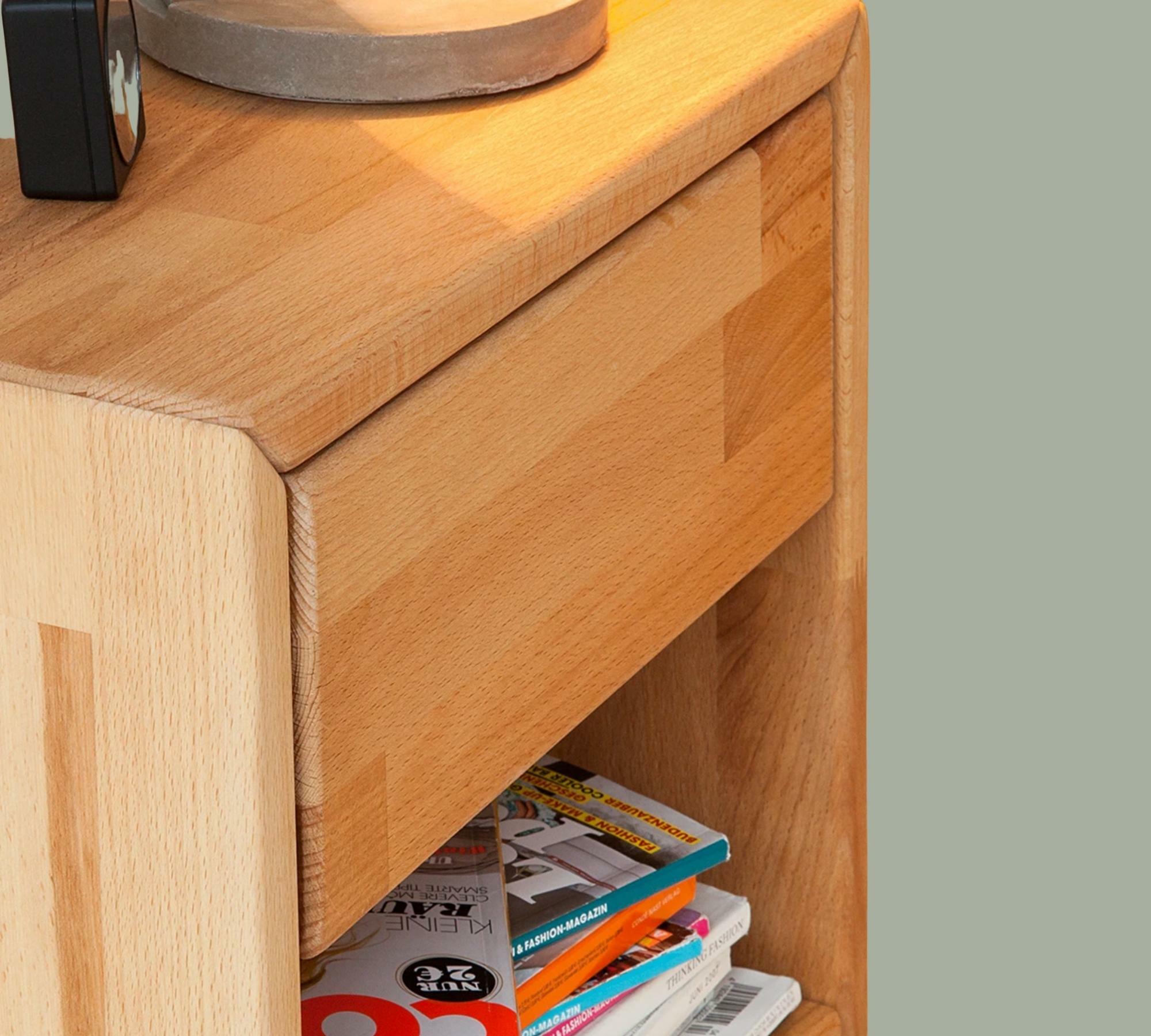 Nachtkommode AresWood Kernbuche geölt 5