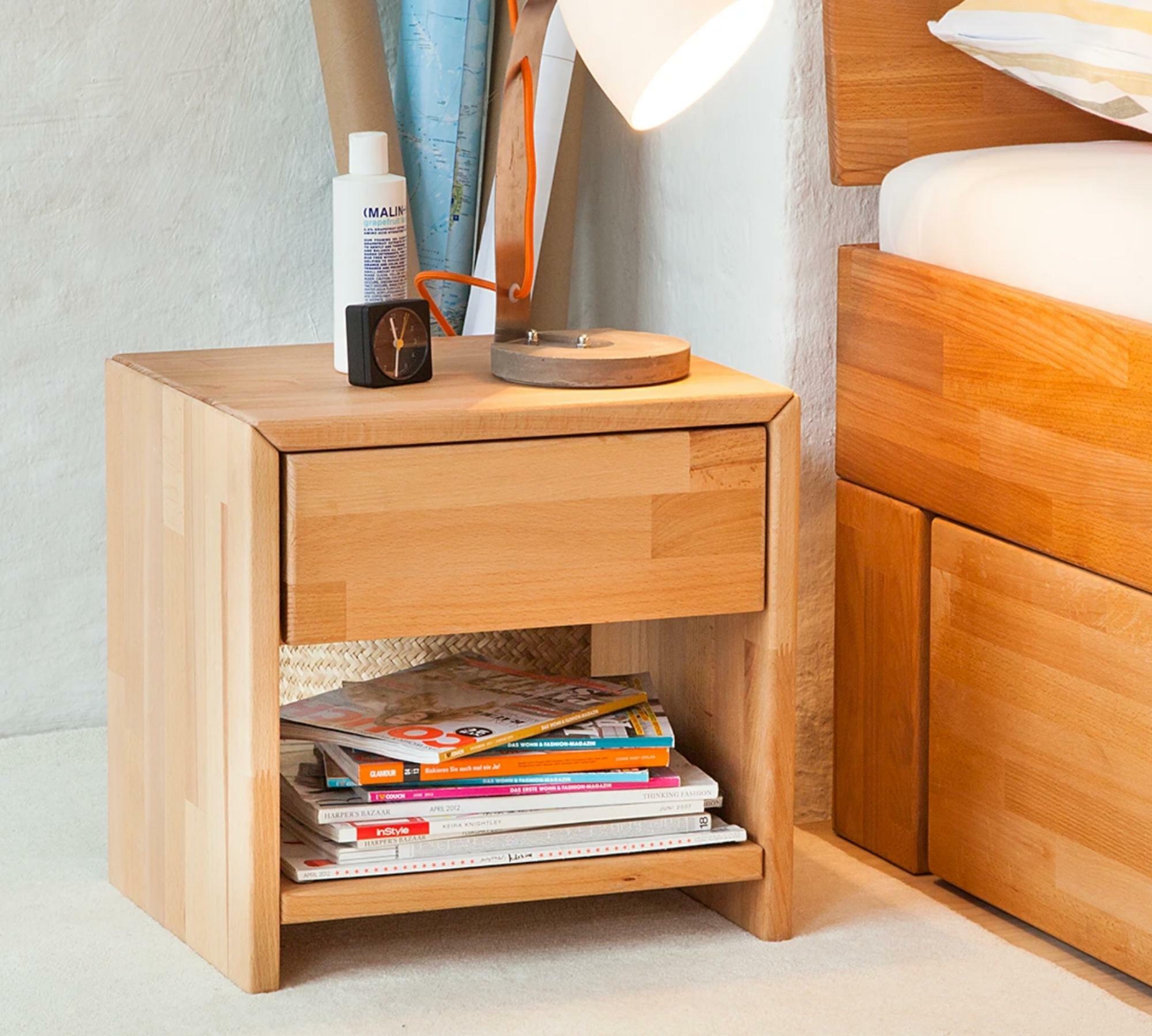 Nachtkommode AresWood Kernbuche geölt 6