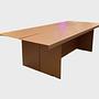 Zebe Bank Low powder-coated steel Apricot 1