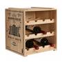 Weinregal Tannenholz 4