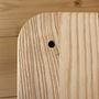 Brilliant 1 Shelf Ash Wood Brown 7