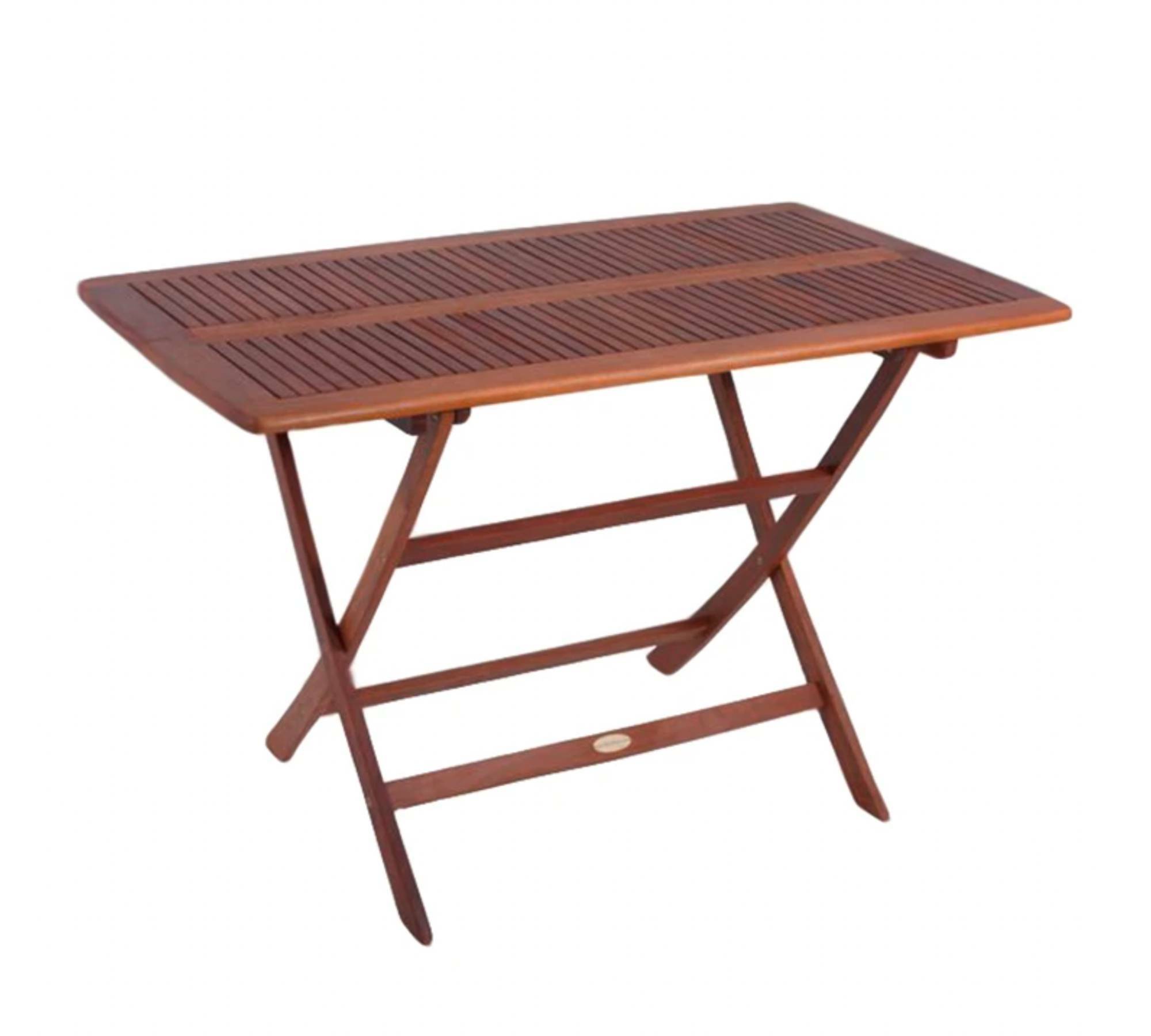 Klapptisch Eukalyptus Massivholz Braun 0