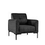 Mustang Armchair Dark Grey 4