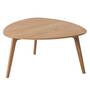 Couchtisch MDF Massivholz Braun 0