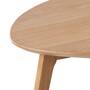 Couchtisch MDF Massivholz Braun 3