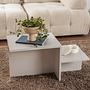 Harmony Coffee Table Light Grey 0
