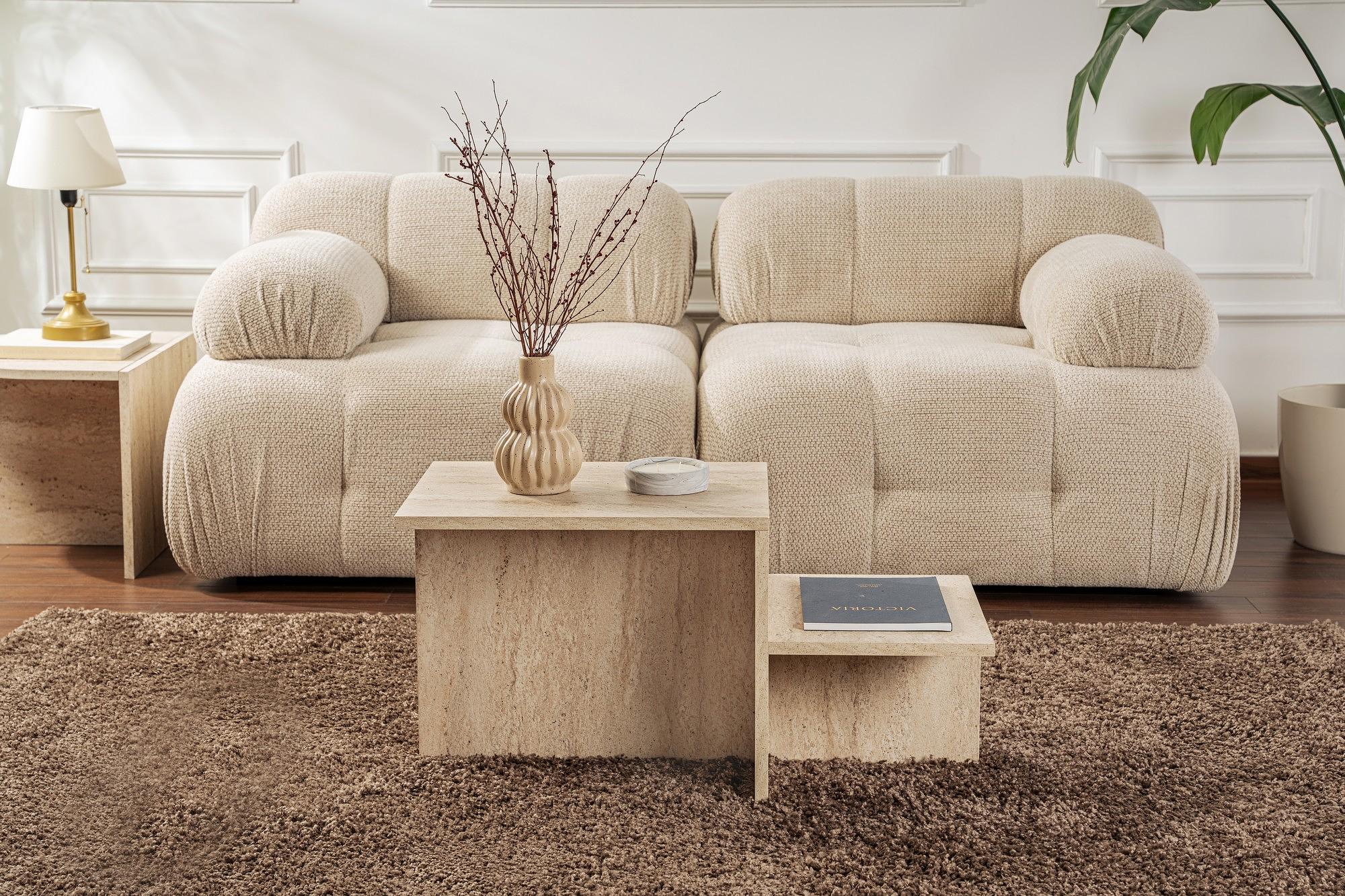 Harmony Coffee table Stone look 1