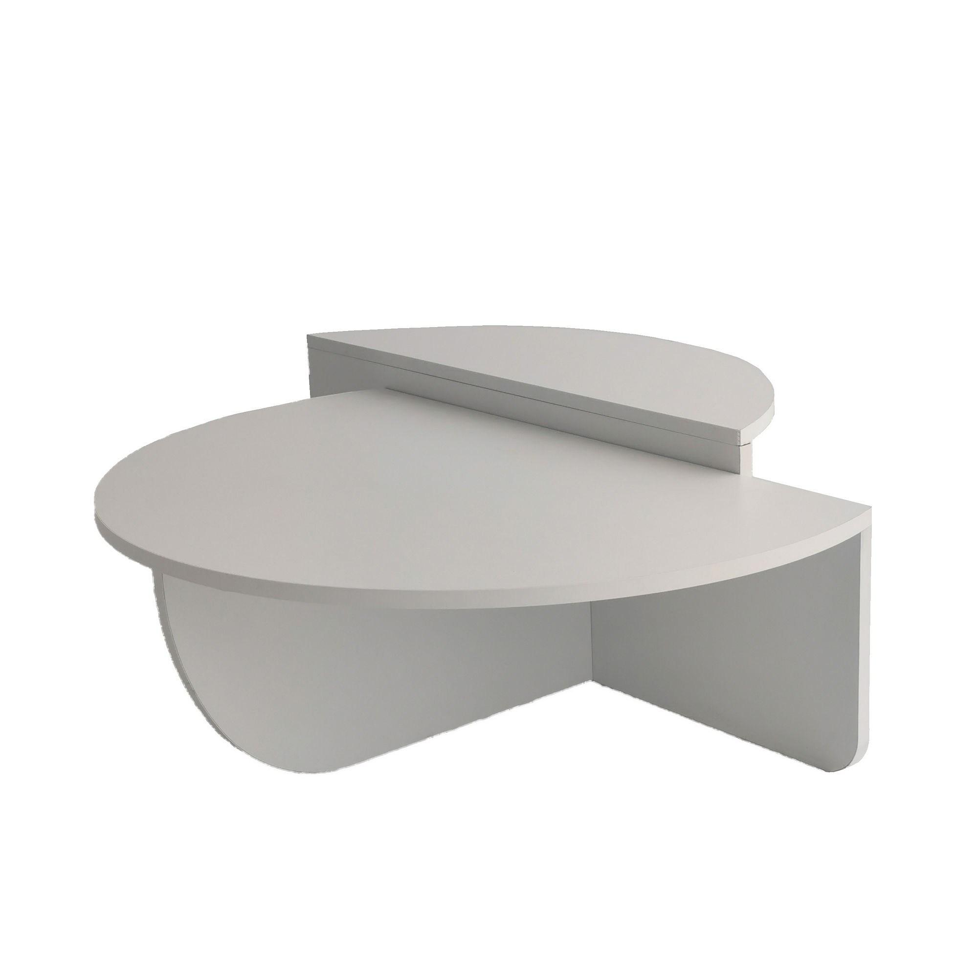 Podium Coffee Table White 7
