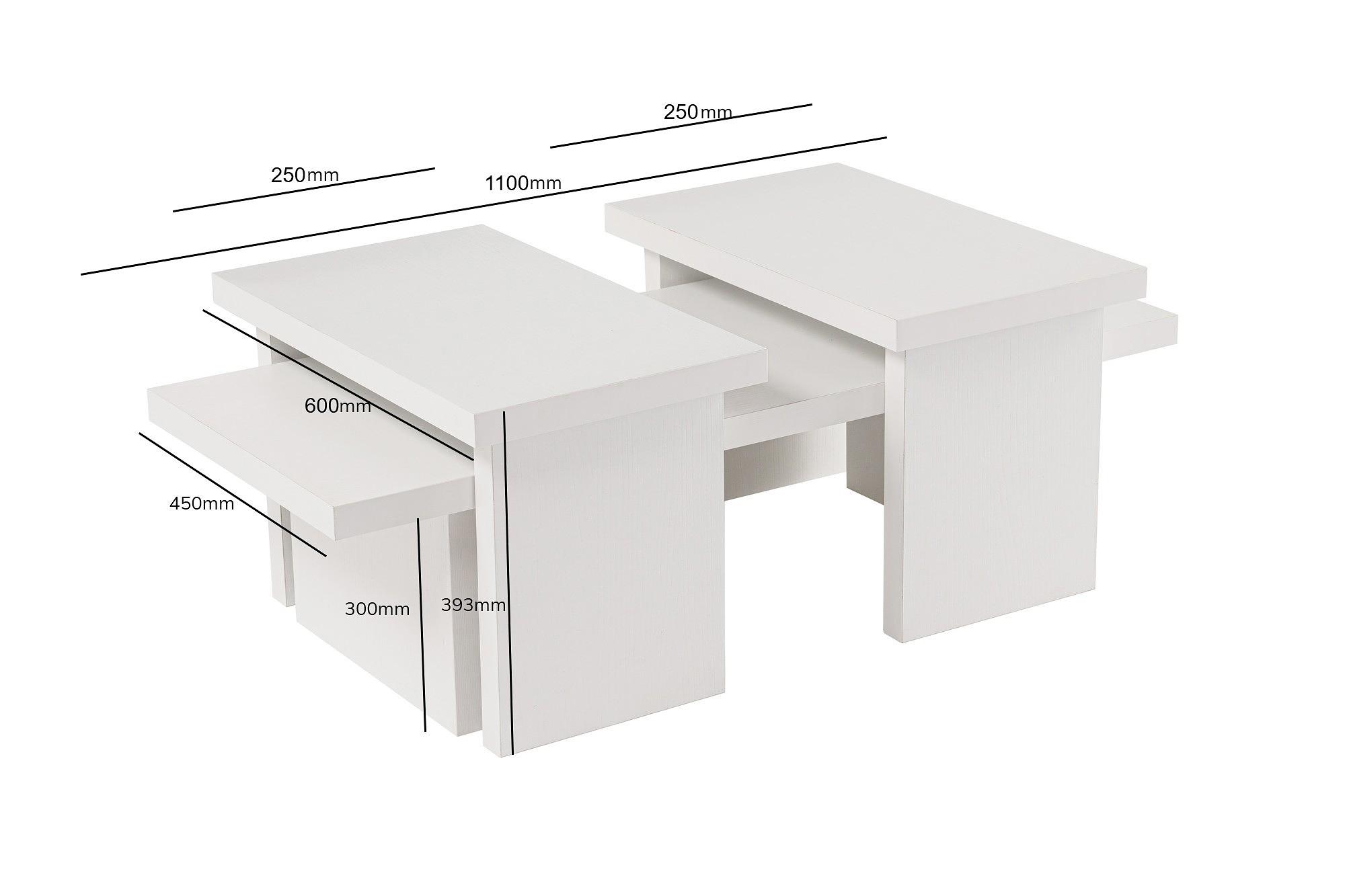 Sanctuary Coffee Table White 9