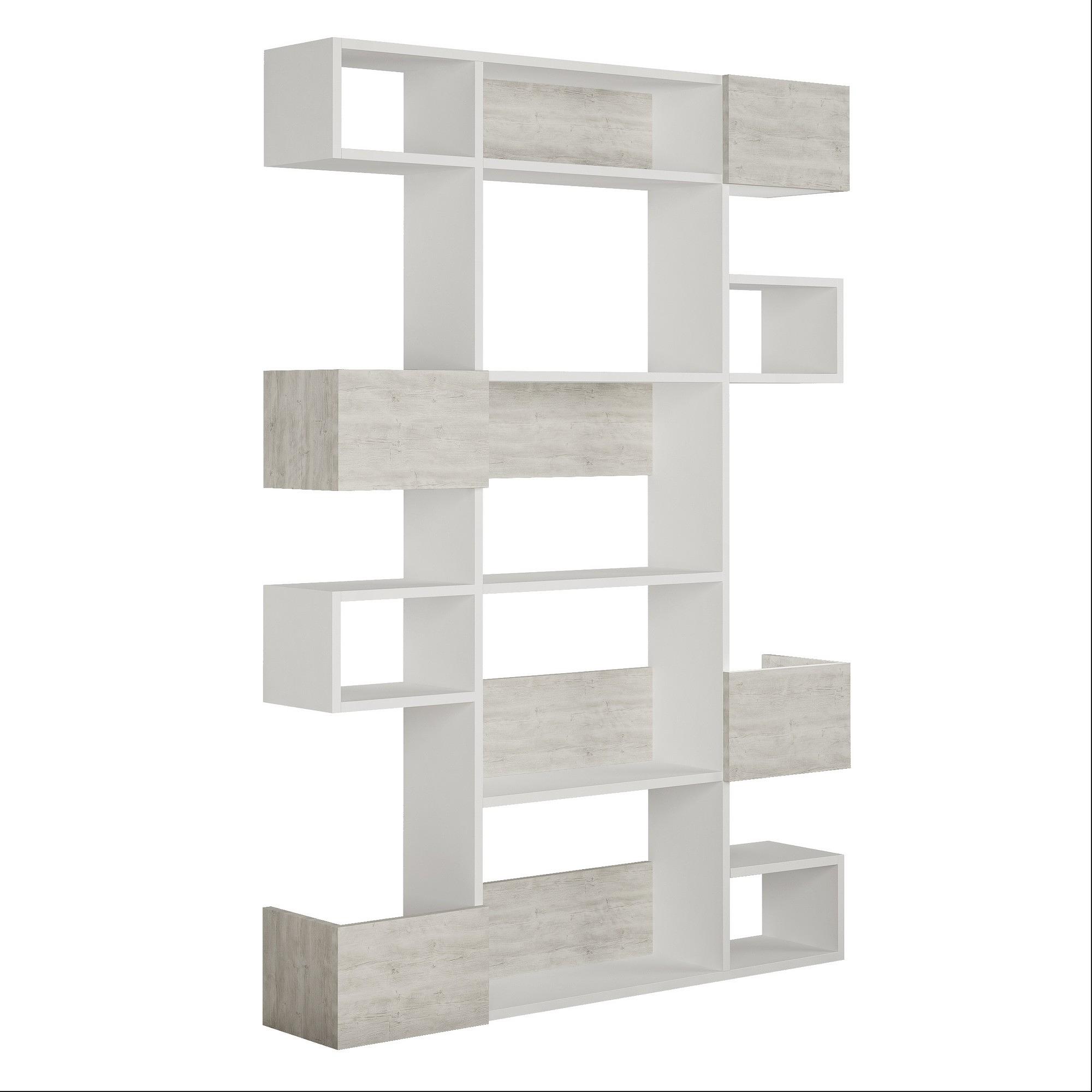 Niho White Bookshelf 2
