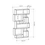 Karmato Bookshelf Brown 5
