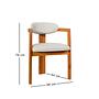 2x Touch Chair Wood Veneer Cream 7