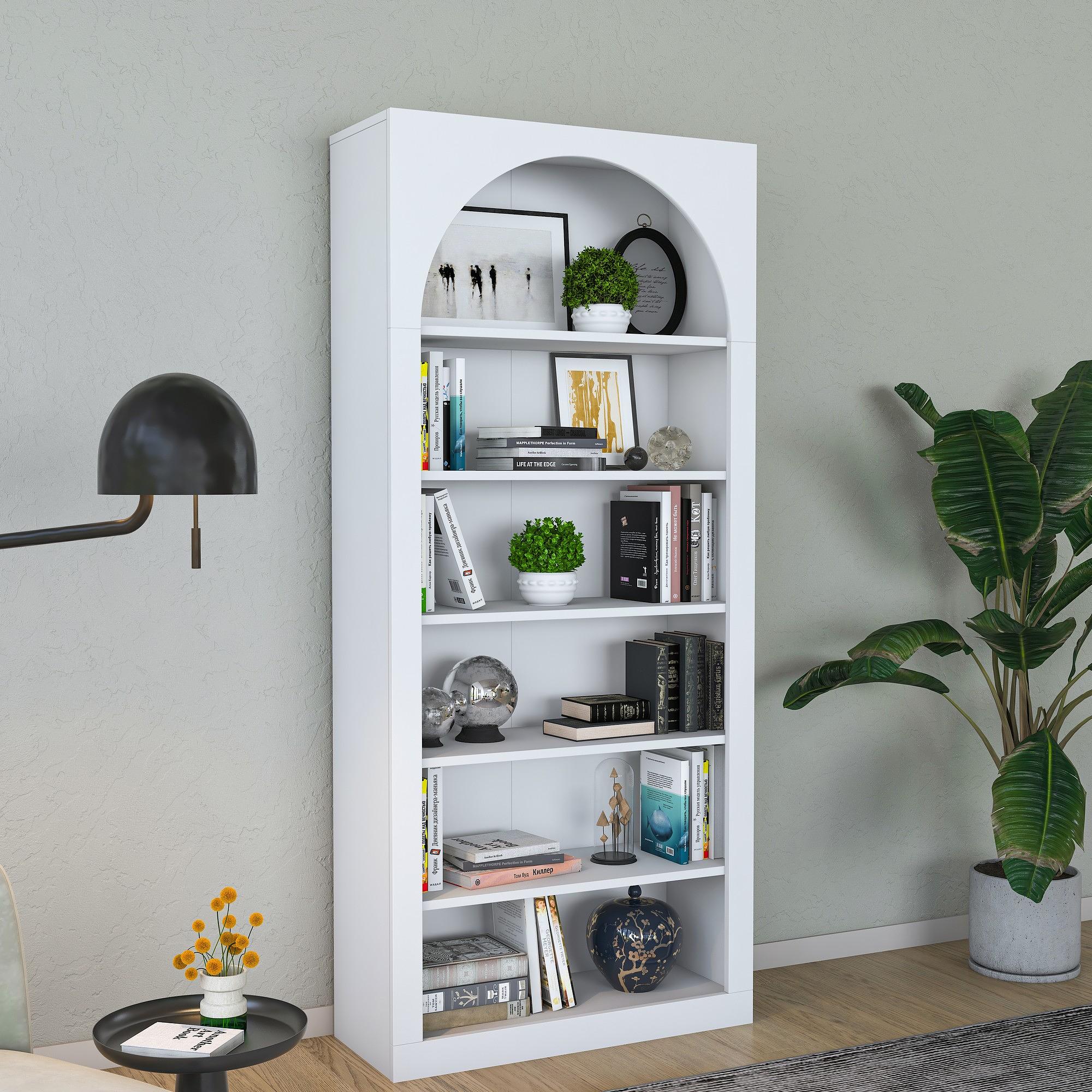 Cave Bookshelf White 2