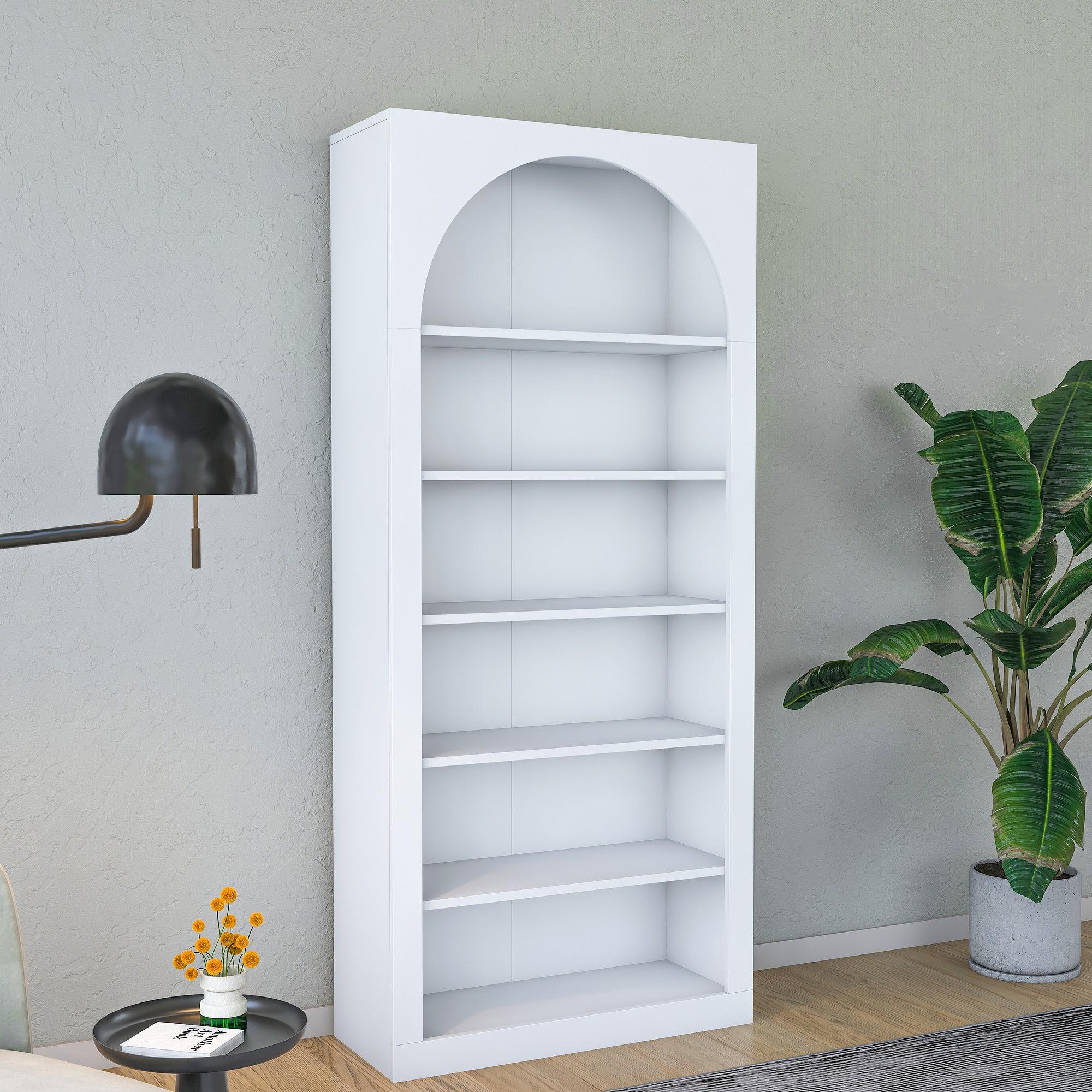 Cave Bookshelf White 5