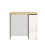 Washing machine cabinet with shelf Walnut brown 94.5cm x 88.3cm 5