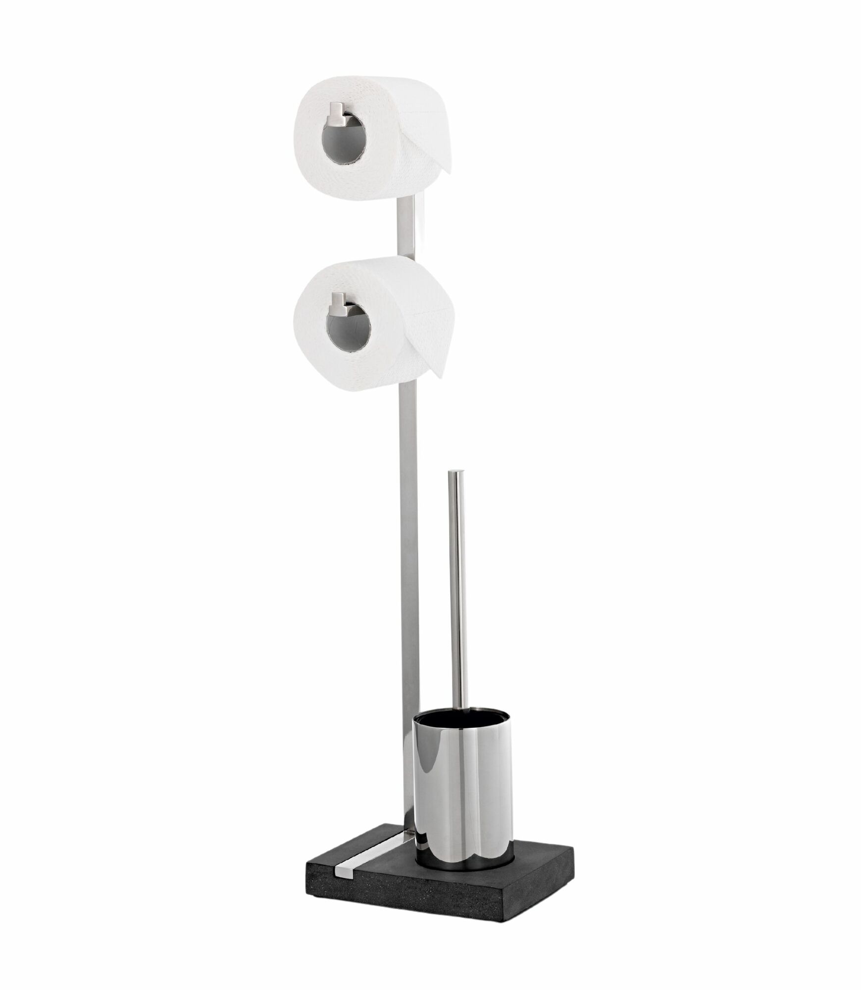 Menoto Toilettenbutler Metall Poliert 68663 0