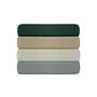 2x Kissenbezug Ranforce Baumwolle Beige 2