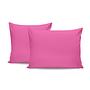 2x Pillowcase Ranforce Cotton Rose 0
