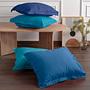 2x Pillowcase Ranforce Cotton Blue 1