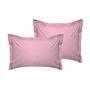 2x Pillowcase Ranforce Cotton Dusty Rose 0