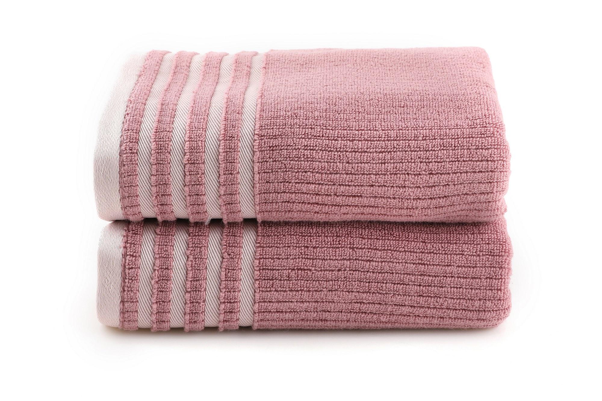 Mayra Bath Towels Cotton Rose 1