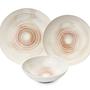 Dinner service 24-piece Porcelain Cream 6