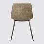 2x Esszimmerstuhl Mikrofaser Beige  4