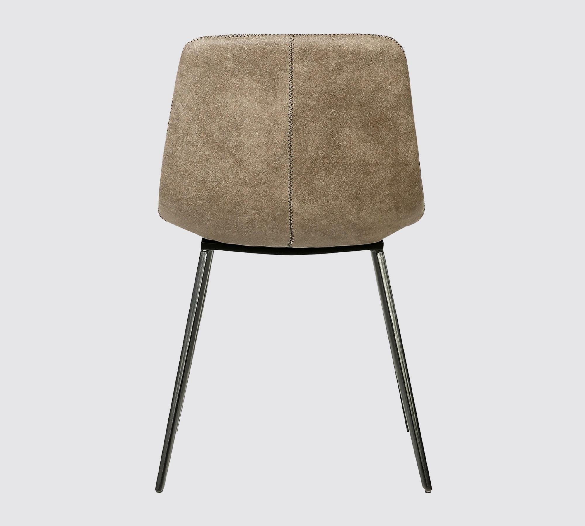 2x Esszimmerstuhl Mikrofaser Beige  4