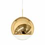 Mirror Ball Pendelleuchte Gold 25cm 0