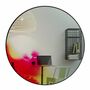 Francis Wandspiegel Aluminium Small Rosa Gelb 0