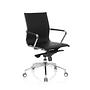 PATMOS Swivel Office Chair with Castors Faux Leather Black 3