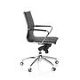 PATMOS Swivel Office Chair with Castors Faux Leather Black 5