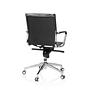 PATMOS Swivel Office Chair with Castors Faux Leather Black 7