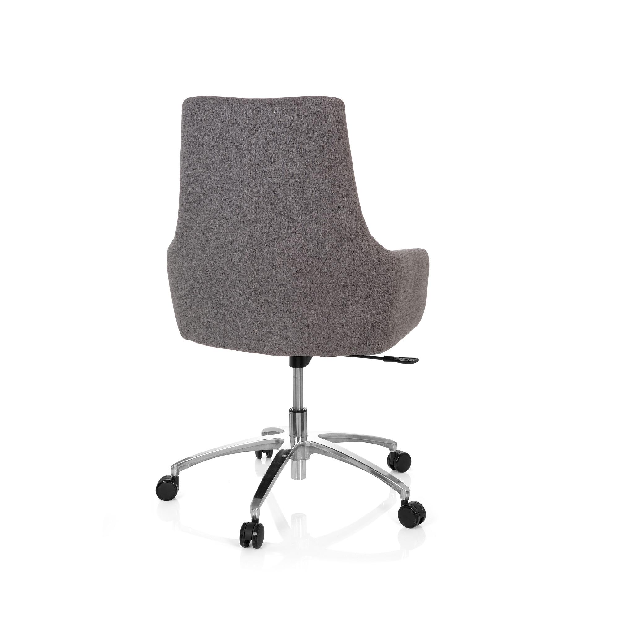 SHAKE 100 Office chair with castors Swivel Fabric Dark Grey 9