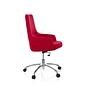 SHAKE 100 Swivel office chair with casters, fabric, red 7