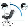 SARANTO II Office chair Swivel Faux leather Anthracite 1