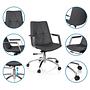 SARANTO II Office chair Swivel Faux leather Anthracite 2