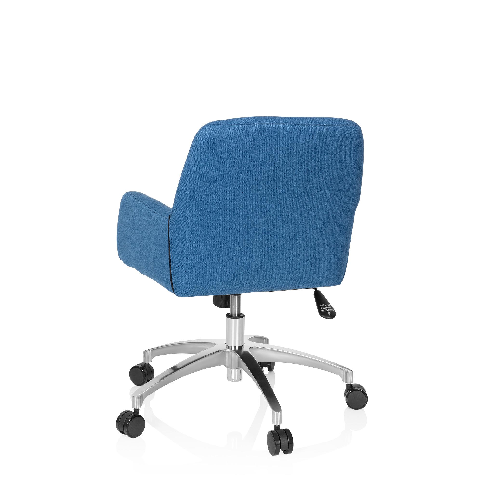 SHAKE 400 Office chair with casters Fabric Blue 8